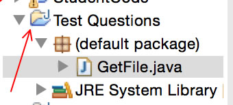 the red arrow points to which icon you want to drop the data file onto