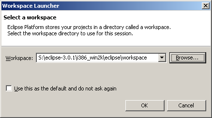 Workspace
launcher